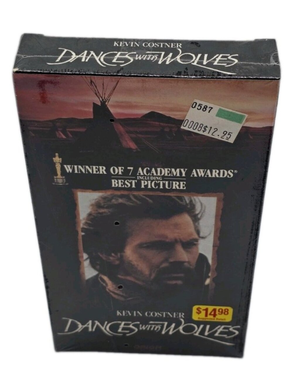 Vintage Dances With Wolves VHS Cassette Movie NEW SEALED Kevin Costner